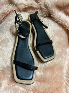 Platform Sandals - black/nude