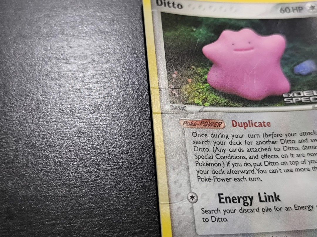 Pokemon Ditto 35/113 EX Delta Species Reverse Holo, Hobbies & Toys, Toys & Games on Carousell Pokemon Ditto 35/113 EX Delta Species Reverse Holo, Hobbies & Toys, Toys & Games on Carousell