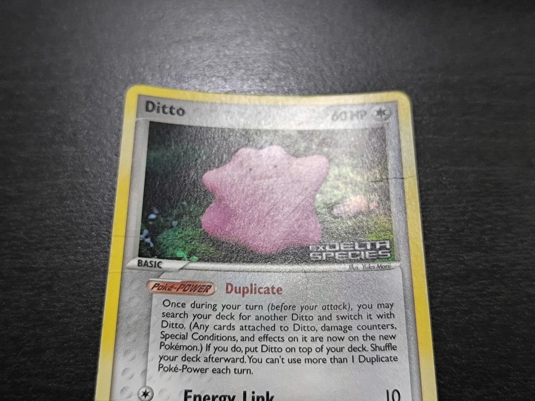 Pokemon Ditto 35/113 EX Delta Species Reverse Holo, Hobbies & Toys, Toys &  Games on Carousell