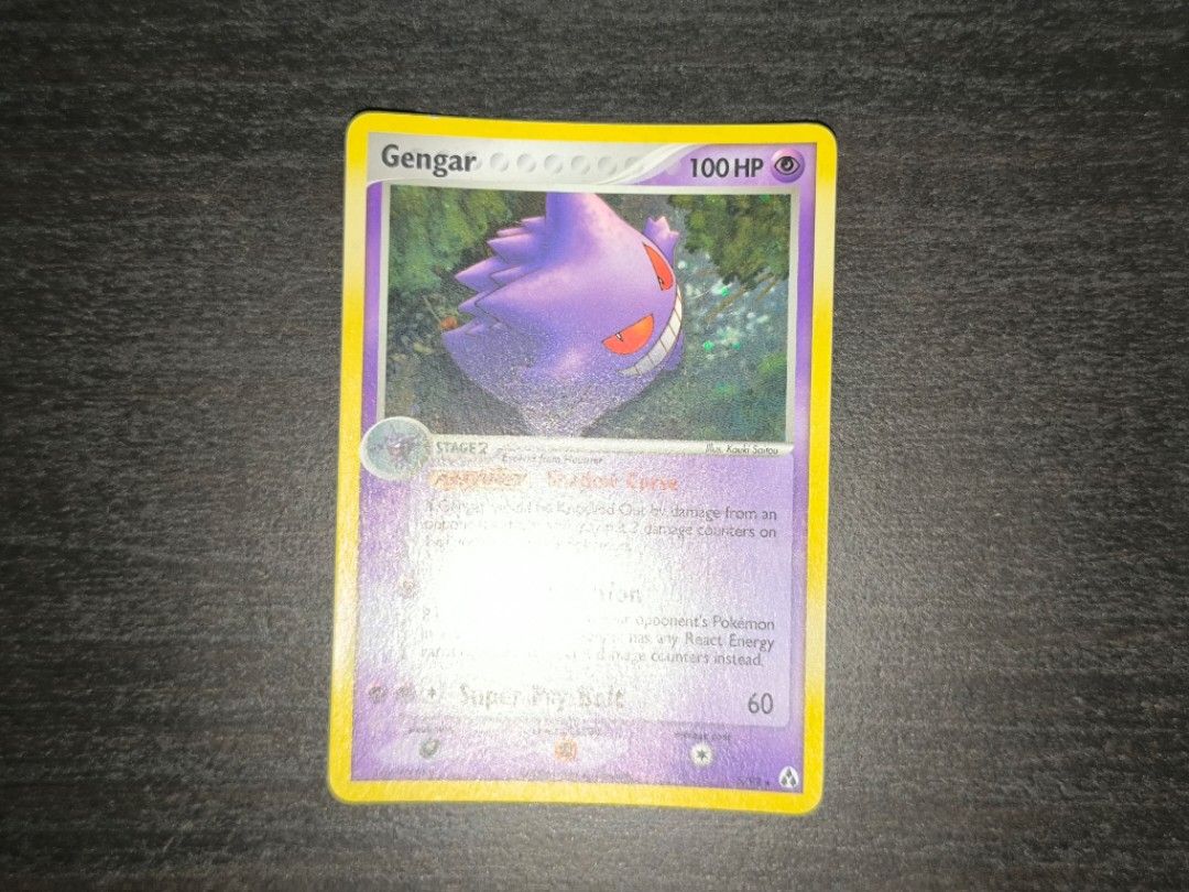 GENGAR HOLO 5/92 ゲンガー 英語版 ポケットモンスター GENGAR HOLO 5