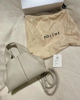 PRELOVED Polene Neuf Mini in Taupe. Complete Inclusions