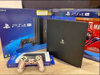 PS4 Pro Almost Brandnew with Triple A Games(Physical)