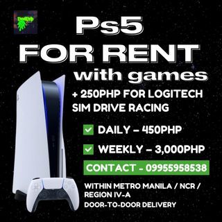 PS5 FOR RENT