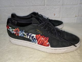 PUMA SUEDE WITH FLORAL