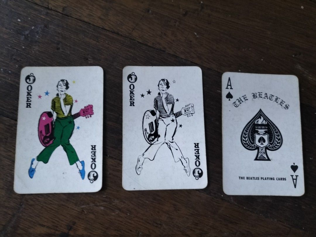 Rare Vintage Beatles playing cards, Hobbies & Toys, Memorabilia & Collectibles, Vintage Collectibles on Carousell Rare Vintage Beatles playing cards, Hobbies & Toys, Memorabilia & Collectibles, Vintage Collectibles on Carousell