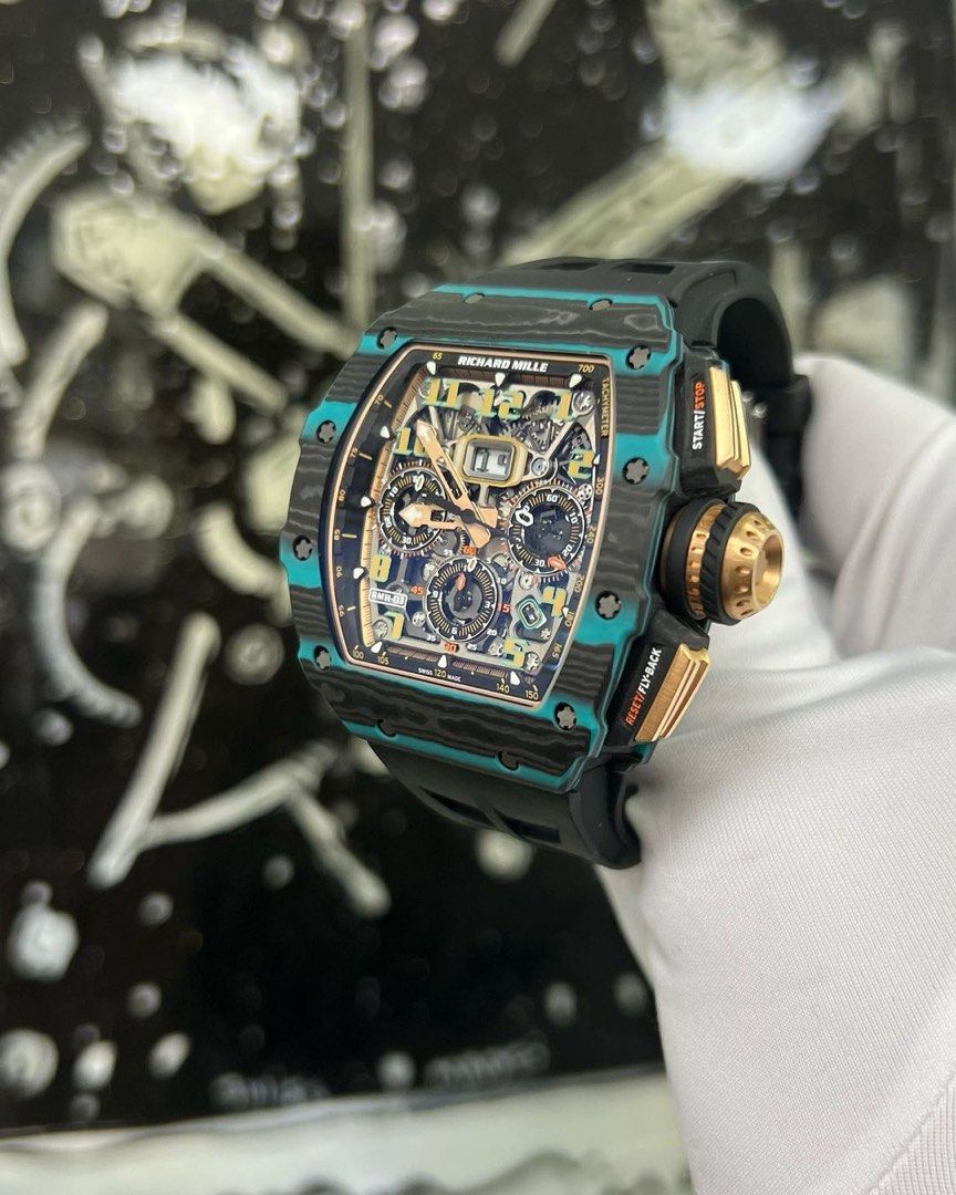 Richard Mille RM11 03 Ultimate Edition Limited200pcs Blk Blue NTPT Luxury Watches on Carousell