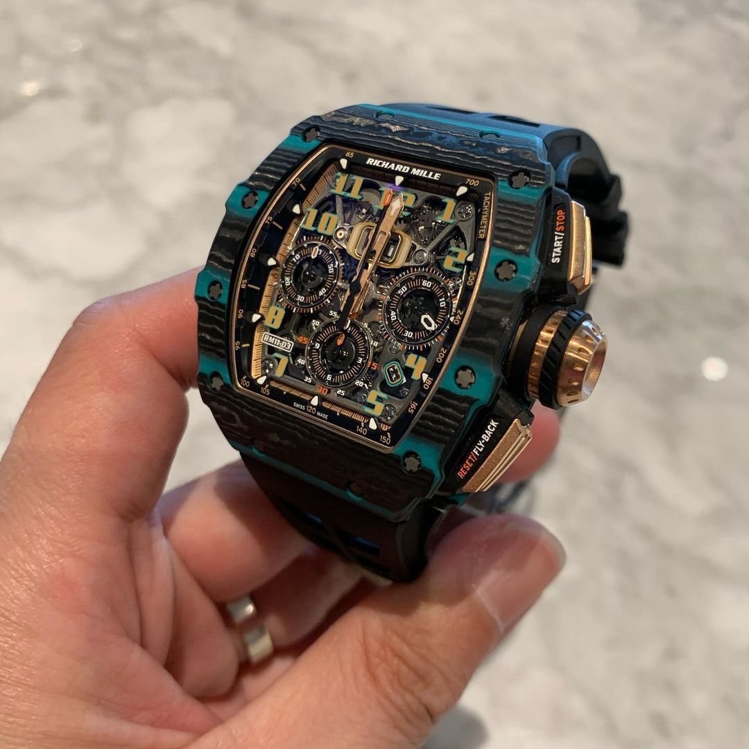 Richard Mille RM11 03 Ultimate Edition Limited200pcs Blk Blue NTPT