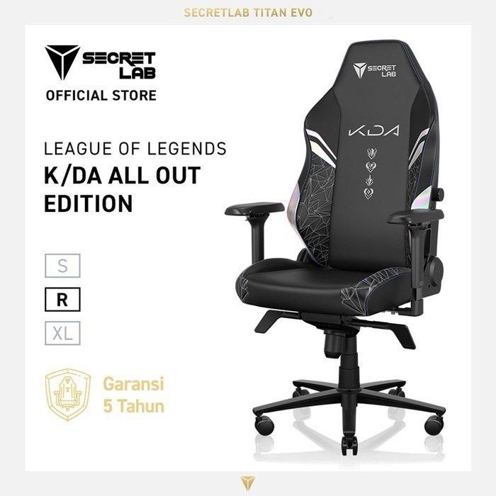 Secretlab titan kursi gaming evo k da all out edition Video Game Aksesori di Carousell