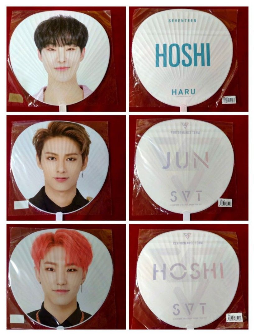 SEVENTEEN うちわ IMAGE PICKET ジュン 嵌る