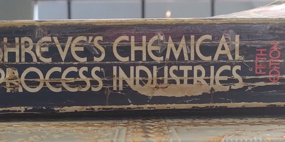 Shreve's Chemical Process Industries 5th Ed. (Category: Textbooks) located in Bacolod City. Submitted by tipsy2120 (Listing ID 1301963186, Image 2). Description: Chemical Engineering Book..