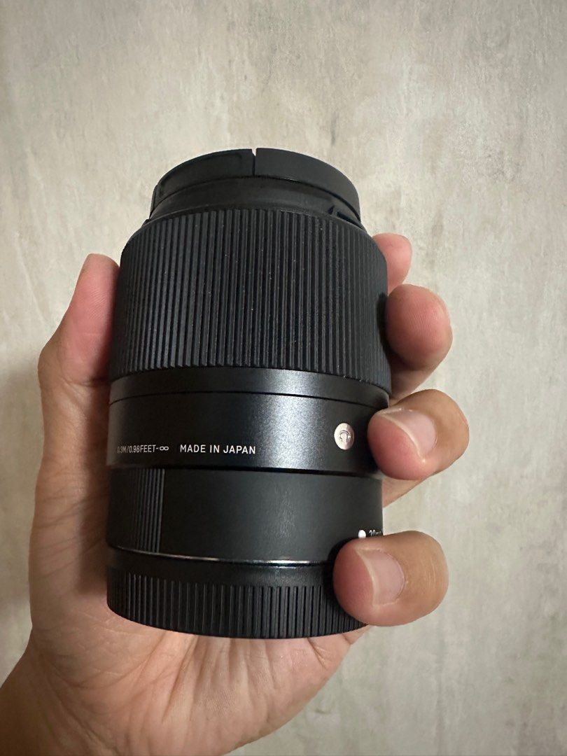Sigma 30mm Canon EF-M Mount, Photography, Lens Kits on Carousell