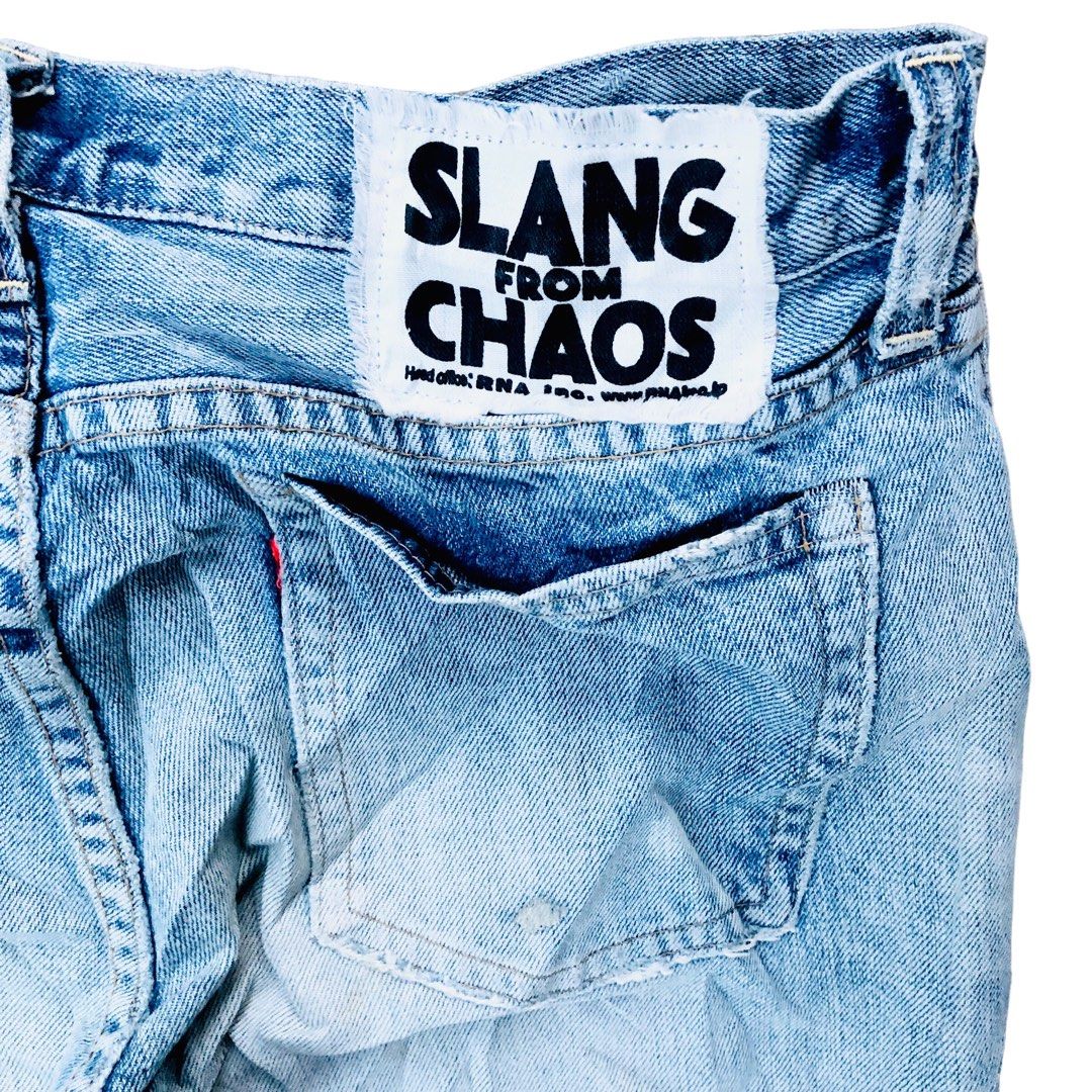 SLANG FROM CHAOS, Men's Fashion, Bottoms, Jeans on Carousell