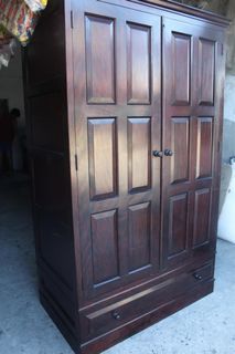 Solid Wood Two-Door Closet Drawer Cabinet 🇯🇵