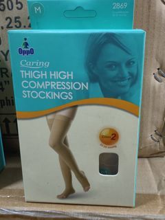 STOCKINGS COMPRESSION THIGH HIGH *Oppo