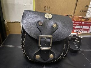 Storm Leather Belt Bag