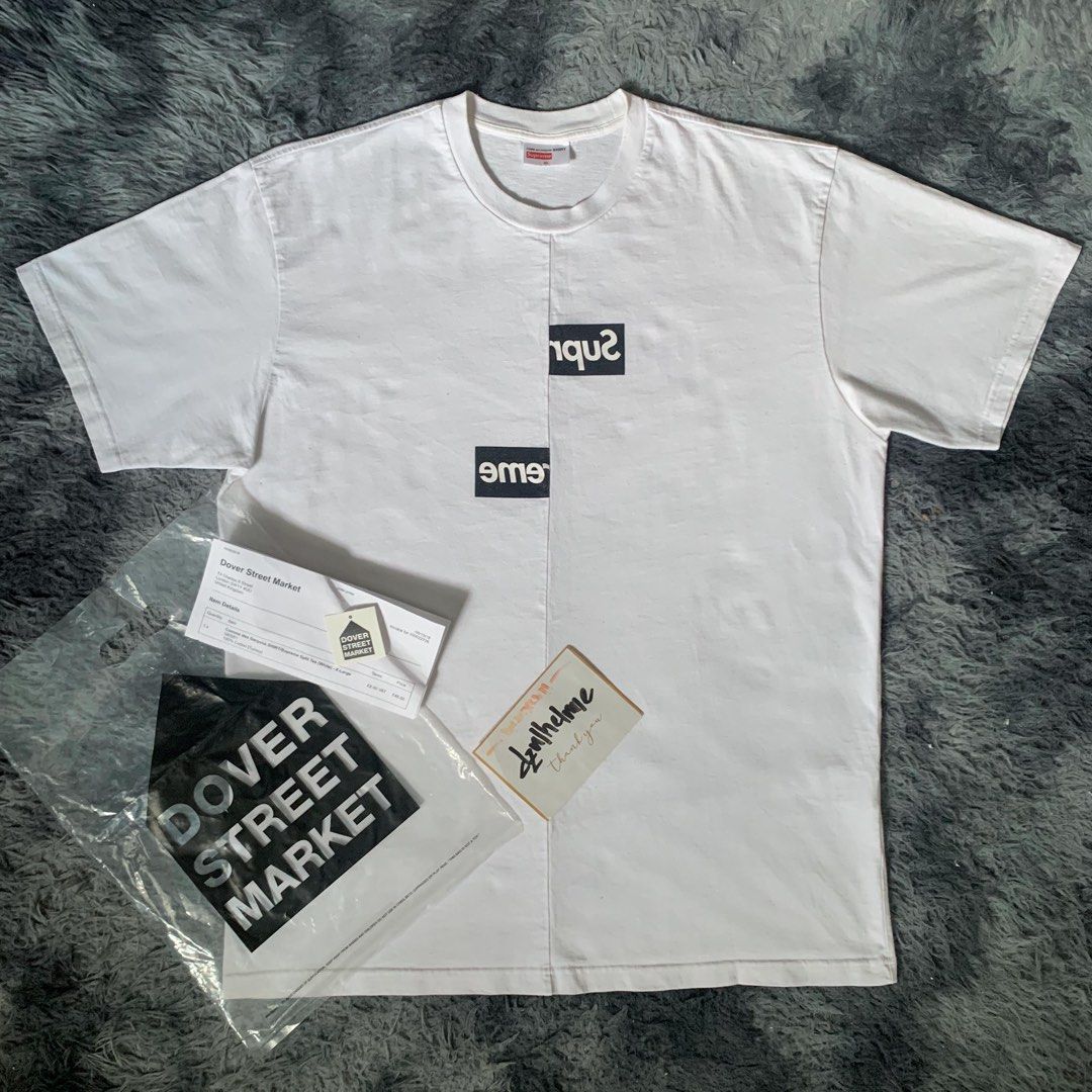 Supreme x cdg split tee store