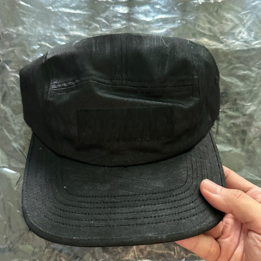 さんごしょうSupreme x MM6 Maison Camp Cap Supreme x MM6 Maison Margiela Painted Camp Cap Black White 2colors