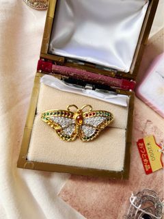 Swarovski Butterfly Pin