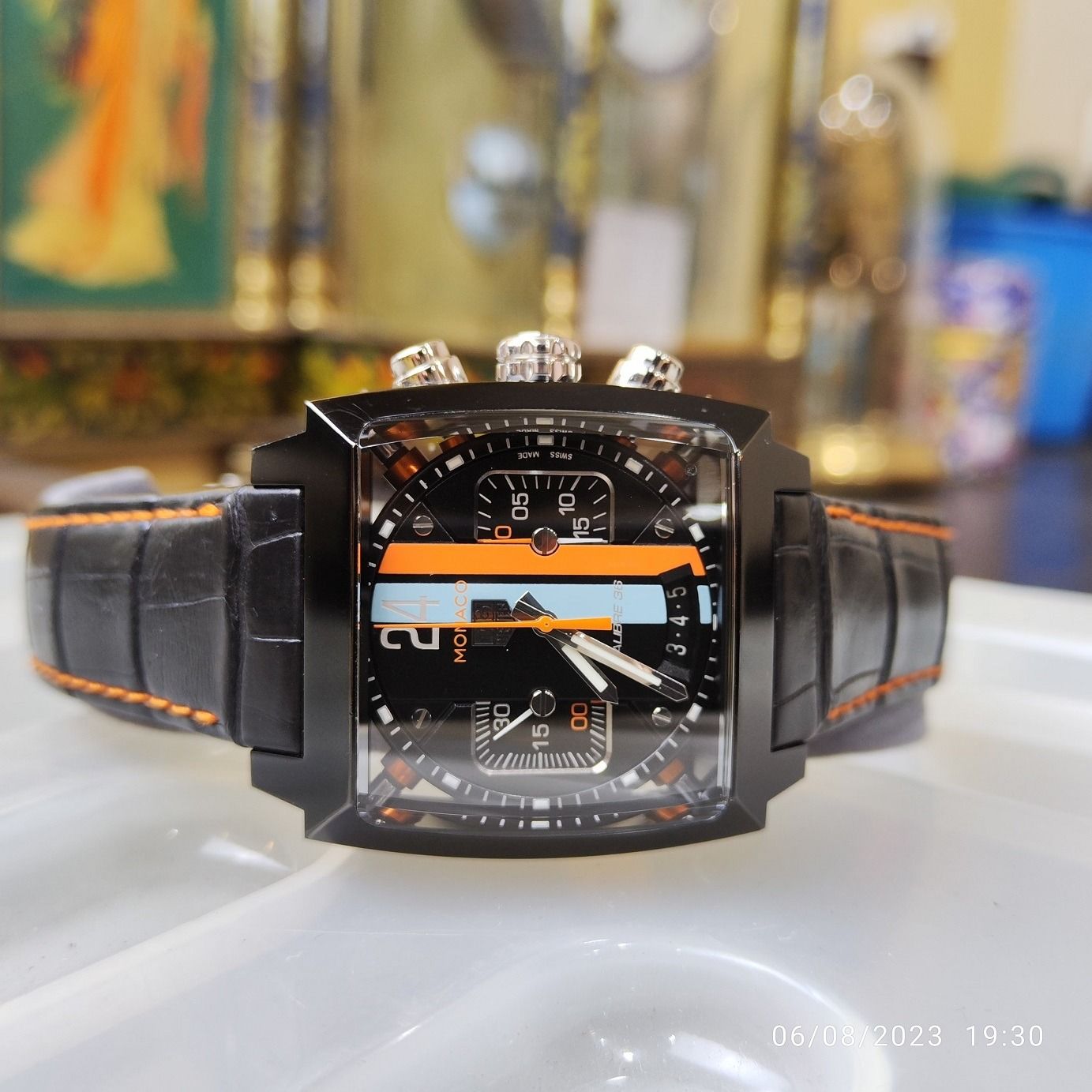 Tag Heuer Monaco Caliber 36 Gulf Edition FULL SET
