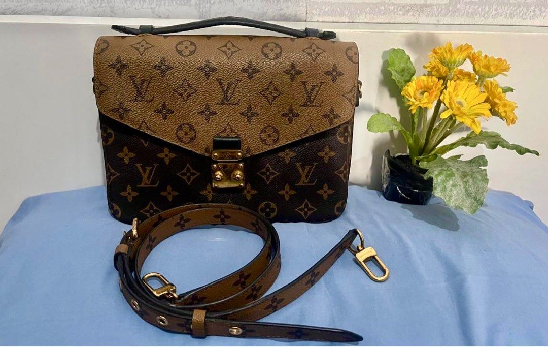 HOT Tas Louis Vuitton Metis Two Tone Tas LV Metis Two Tone