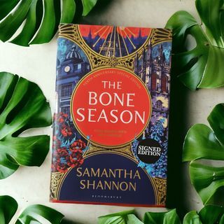 The Bone Season by Samantha Shannon - Signed Hardcover