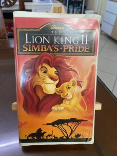 The Lion King II 2 Simba's Pride VHS 1998 Clamshell Walt Disney Movie Cartoons - Used Preloved