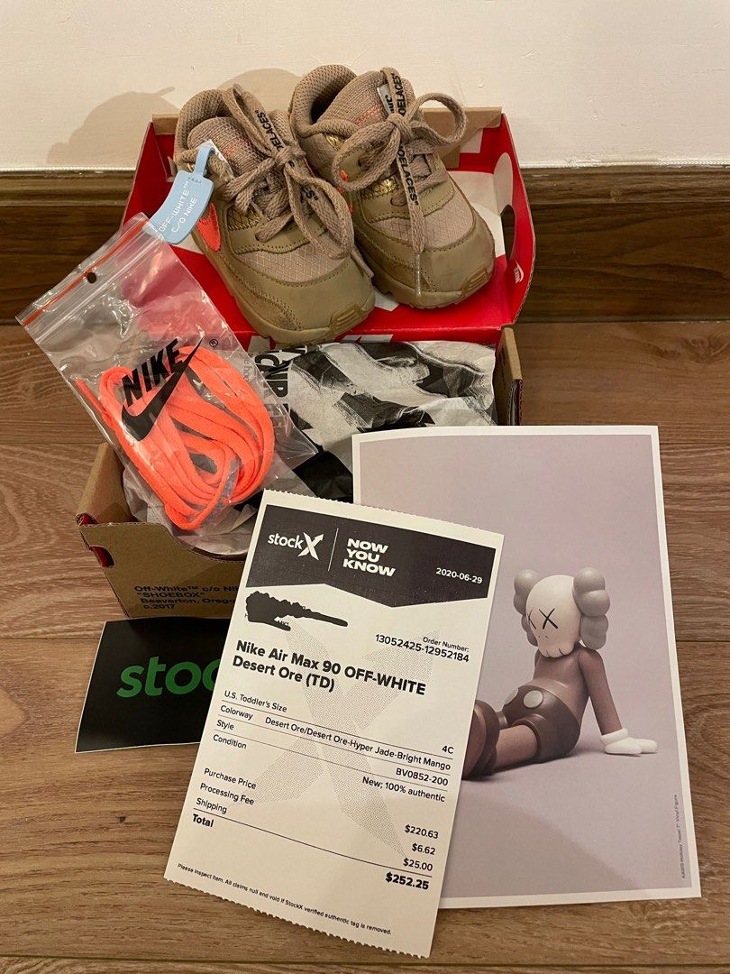 off white air max 90 baby