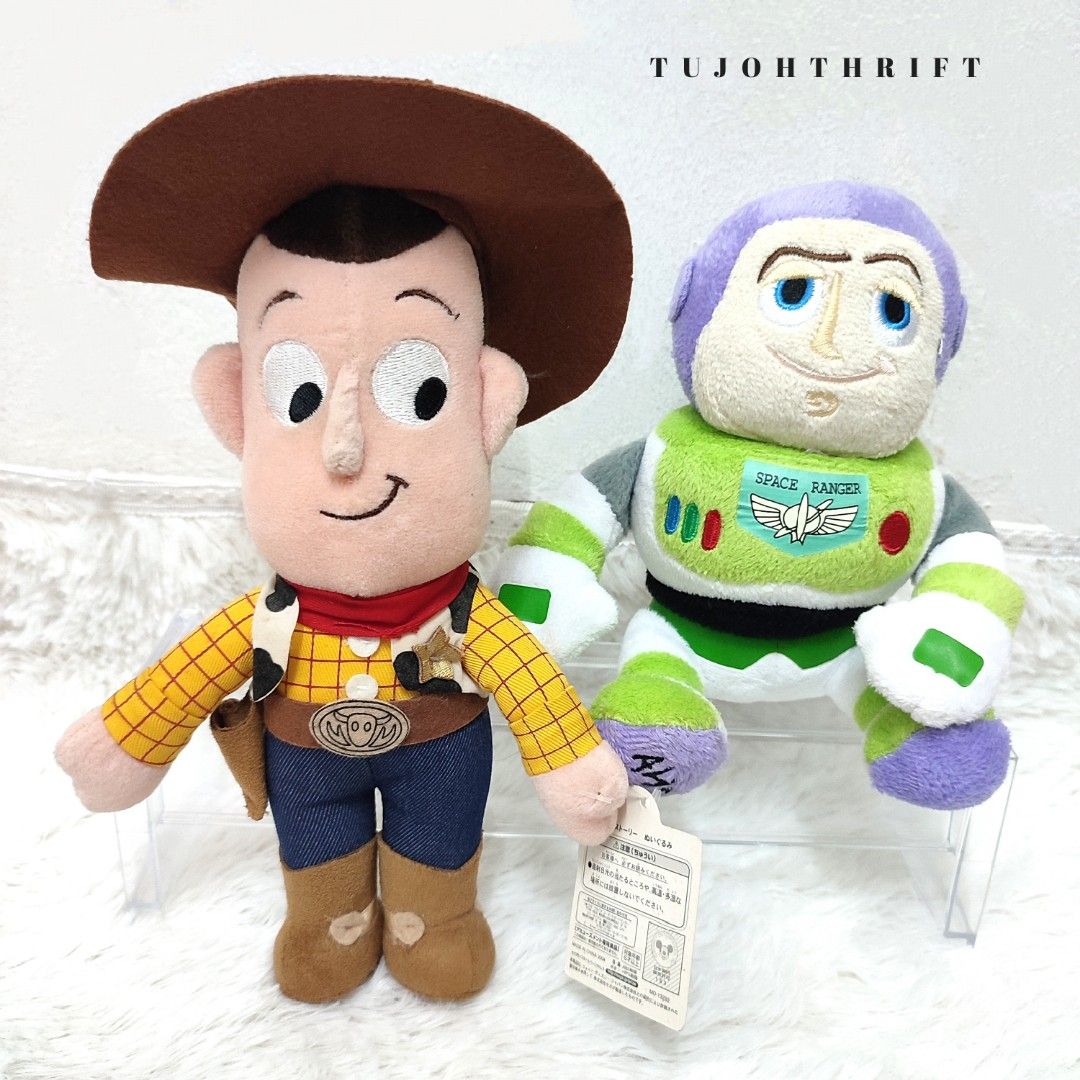 Toy Story Woody & Buzz Lightyear Collection Plush Toys, Hobbies & Toys