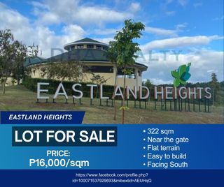 Vacant Lot for Sale in Eastland Heights Phase 1, Antipolo City