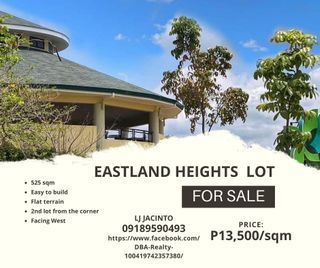 Vacant Lot for Sale in Eastland Heights, Antipolo