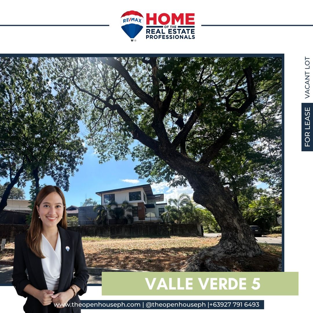 Valle Verde 5 Vacant Lot for Lease (Category: Lot) located in Manila. Submitted by theopenhouseph (Listing ID 1301936221, Image 1). Description: Valle Verde 5 Vacant Lot for Lease For parking use only Lot area: 482 sqm ₱30k/month (reduced from 60K/month).
