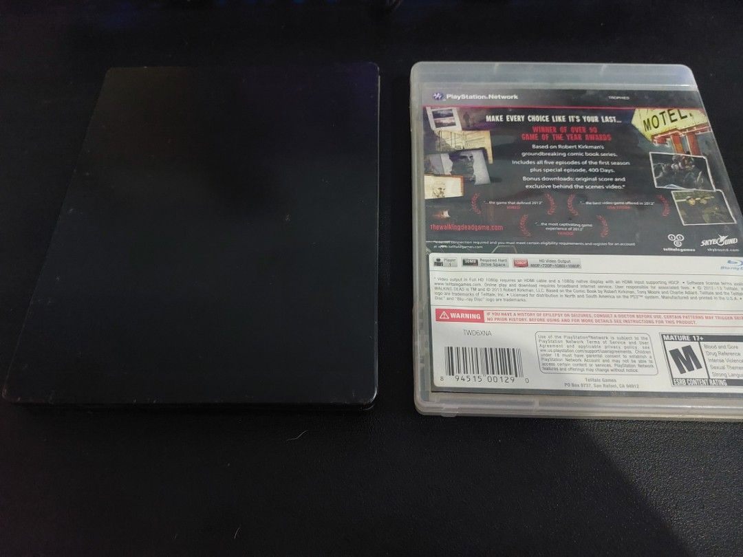 Various Playstation Games in good working condition (Category: PlayStation) located in Antipolo. Submitted by avasoundsvisualmusic (Listing ID 1301916965, Image 3). Description: Bioshock Infonite (Sealed) Php300 Grand Theft Auto V Php300 The Last of Us Php500 The Walking Dead GOTY Php300 Assassins Creed IV Black Flag Php300 Assassins Creed III Php300 Take All Php 1,500.00 only.