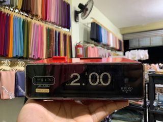 Vintage 80’s seiko flip clock