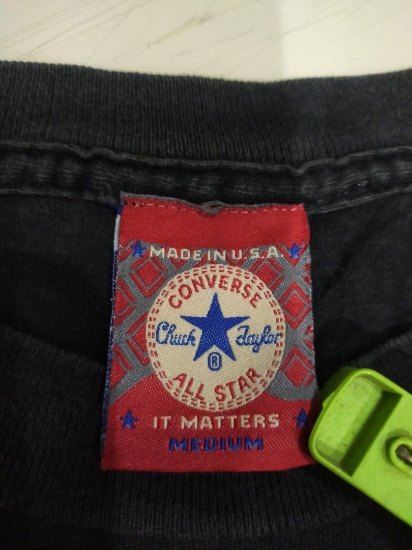 Vintage converse shirt made in usa 2025