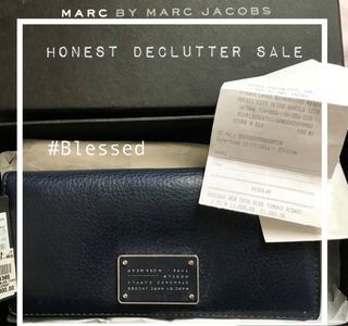 Wallet Marc Jacobs Authentic complete with box, tag price, receipt