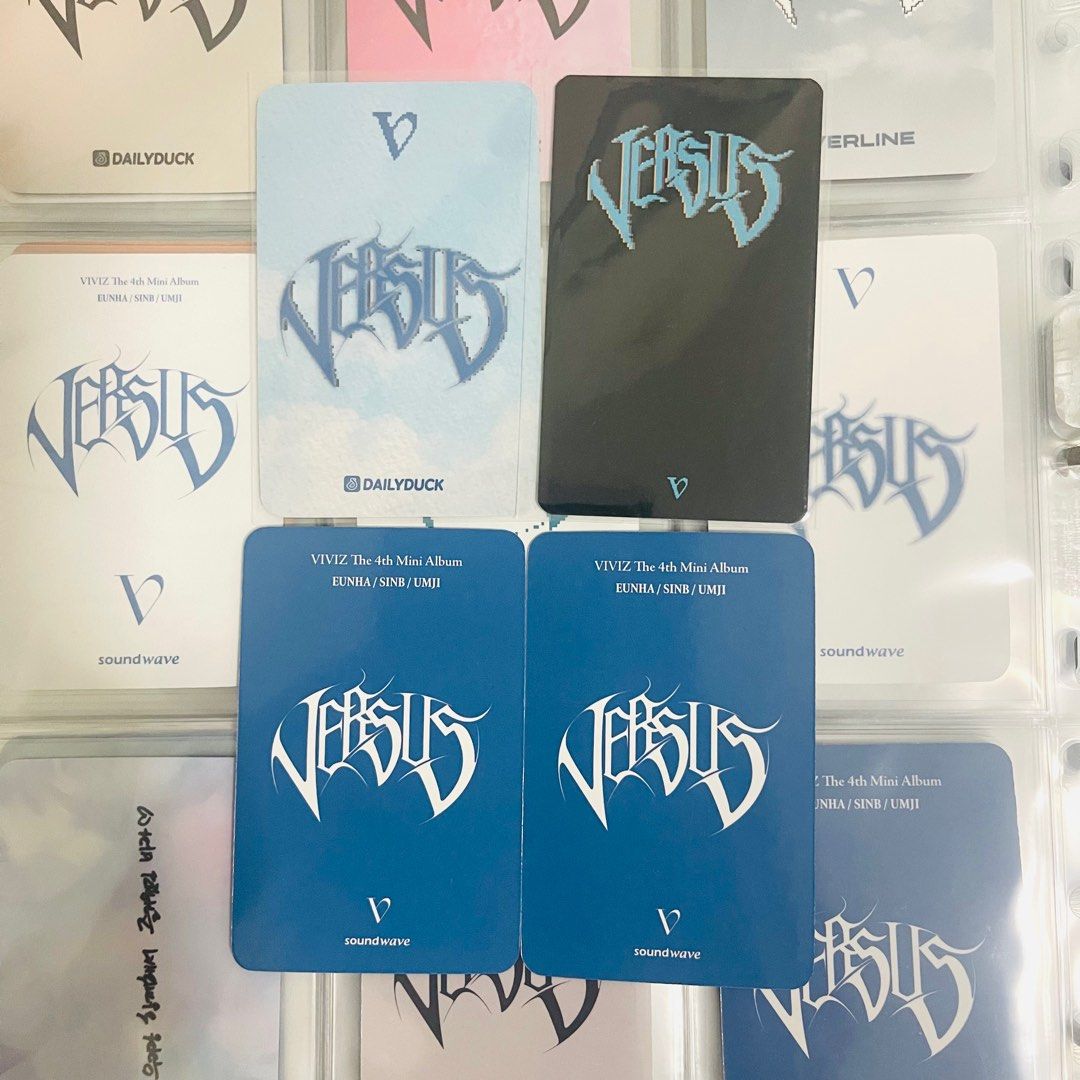 wts/ wtt viviz maniac versus pob photocard sinb umji, Hobbies
