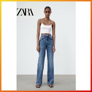Zara Straight Cut Denim Jeans