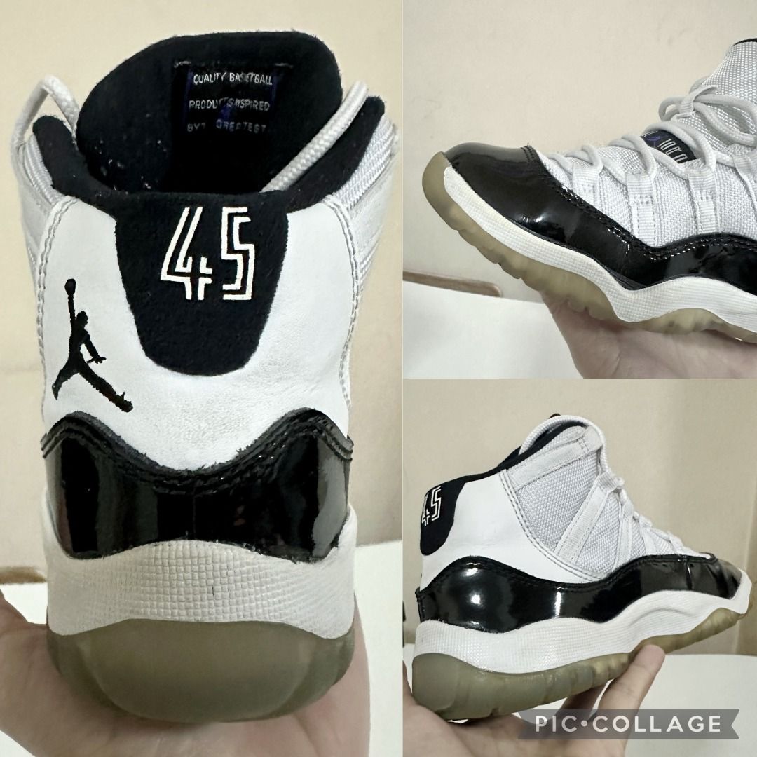 100%AUTHENTIC ICONIC JORDAN RETRO 11 CONCORD (PS), Babies & Kids ...