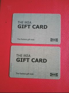 2 IKEA GIFT CARD WORTH 500 EACH