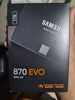 870 Evo Samsung SSD 1 TB Hard Drive