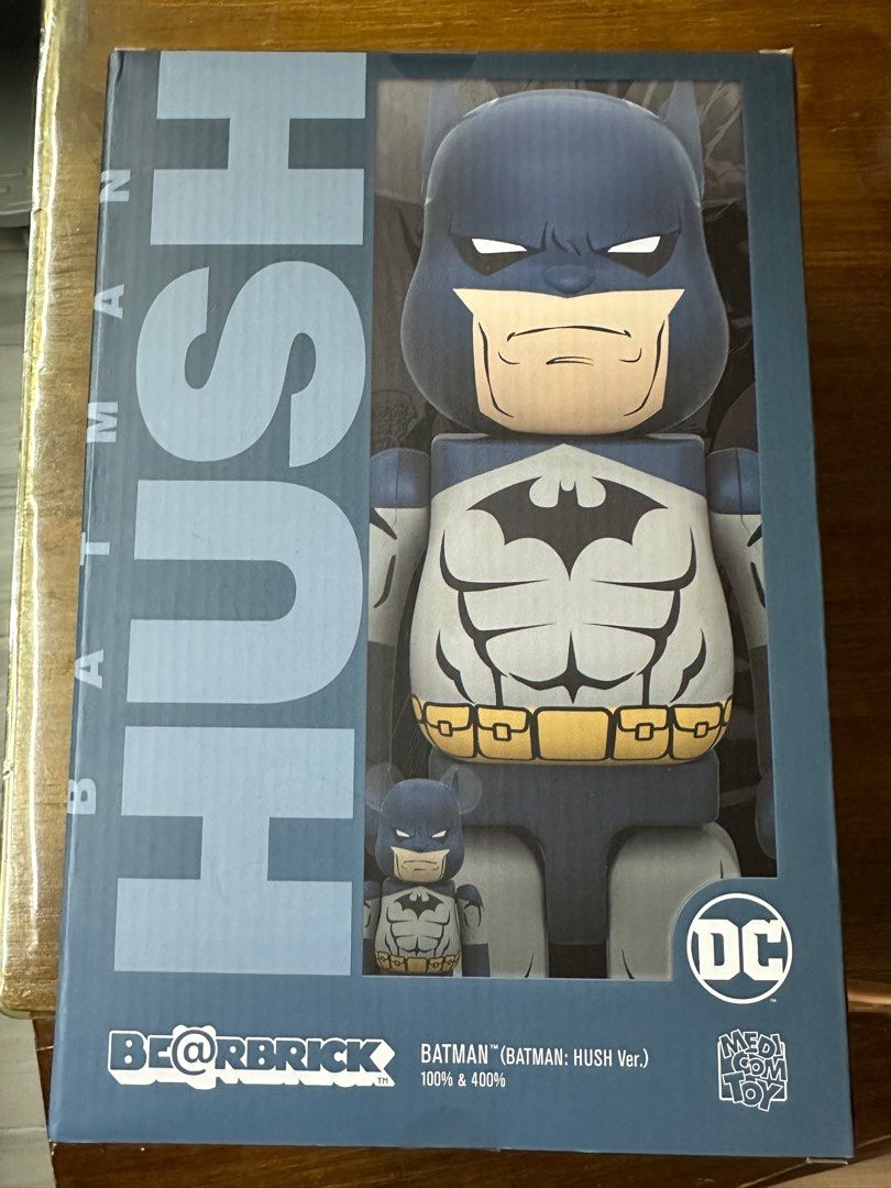 蝙蝠俠Batman hush ver bearbrick 500%, 興趣及遊戲, 玩具& 遊戲類 