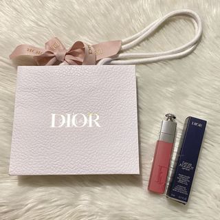 [ ONHAND | AUTHENTIC ] Dior Addict Lip Tint in 351 Natural Nude with Original Box Pink Ribbon and Paperbag