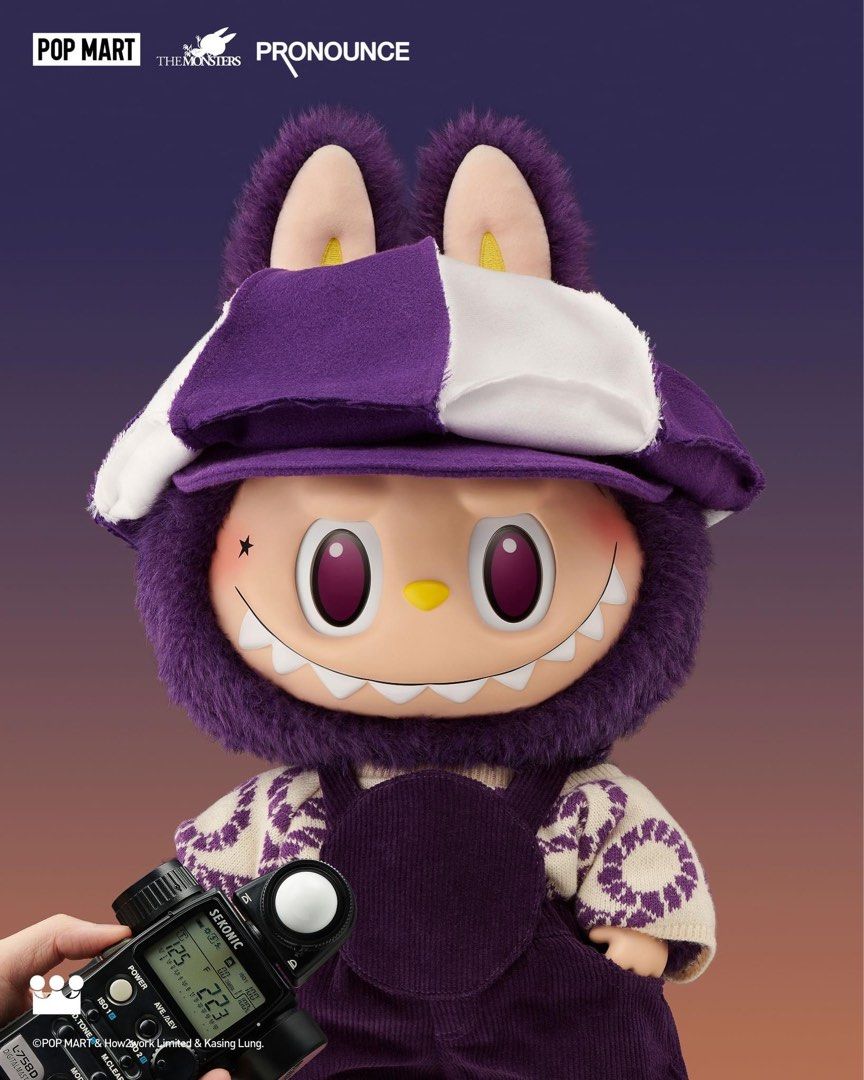 「限定版」LABUBU×Pronounce-Be Fancy now Labubu x Pronounce-Be Fancy Now Vinyl Plush Doll – KicksZone