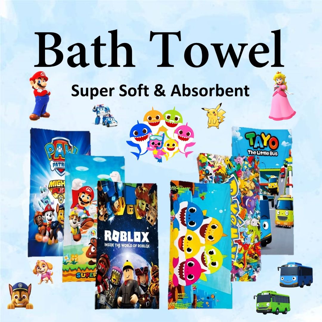 Roblox bath towel top