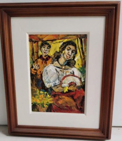 Angel Cacnio artwork (Category: Art & Prints) located in Manila. Submitted by megaworld_art (Listing ID 1302043030, Image 1). Description: with certificate of authenticity included framed free delivery metro manila. limited pieces...