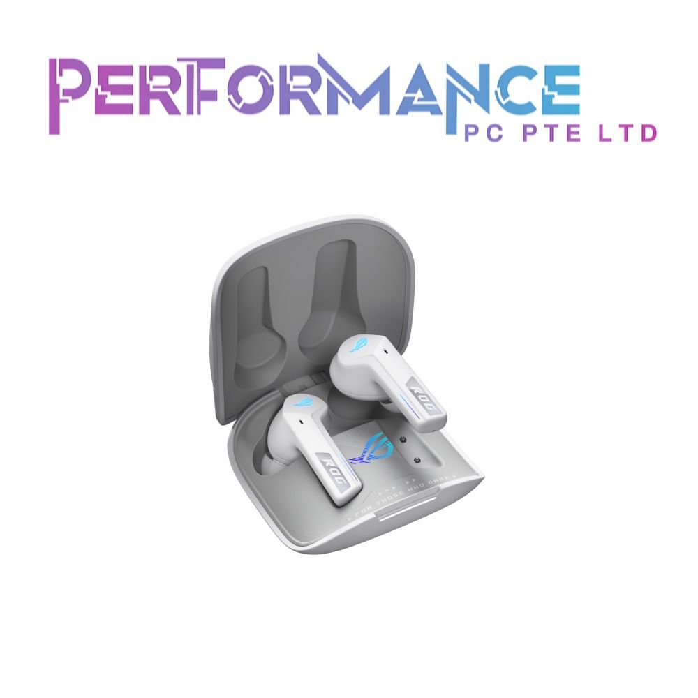 ASUS ROG Cetra True Wireless BT & 2.4Ghz SpeedNova Gaming Earbuds - Black /  White (2 YEARS WARRANTY BY BAN LEONG PTE LTD), Audio, Earphones on Carousell