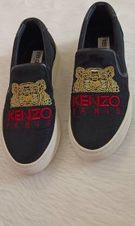Authentic Kenzo Cloth Flat Sneakers