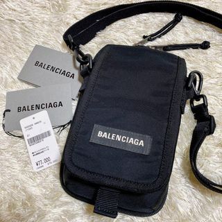 BALENCIAGA Explorer shoulder bag nylon black