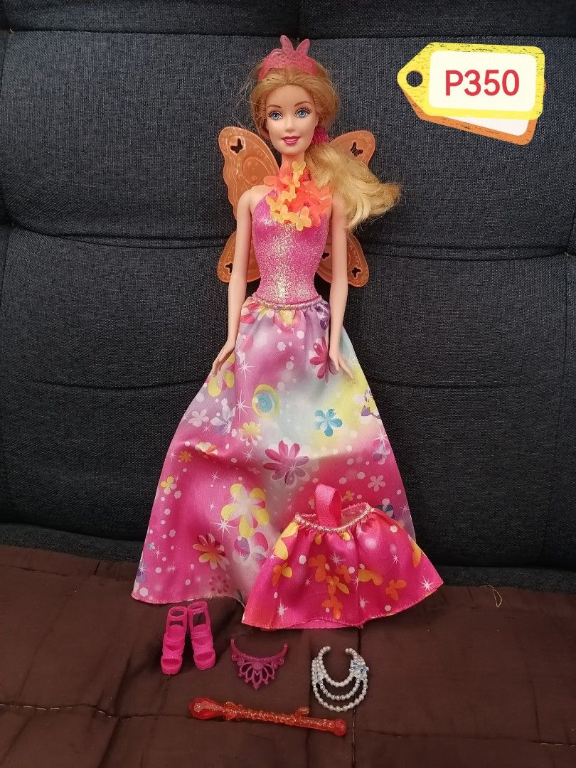 Barbie & Fairy Dolls (Category: Kids Toys) located in Bulacan. Submitted by mionepreloved (Listing ID 1302114519, Image 1). Description: 📍Preloved 2 Barbie P200 AVAILABLE 📌SOLD: First Pic ▪️All Original ▪️Shipping fee c/o buyer. ▪️No rush shipping pls. (Courier is J&T) ▪️Buyer may book his/her own courier like lalamove etc. ▪️Location: Malolos, Bulacan ▪️No reservation. WHO PAY FIRST, GETS THE ITEM.
