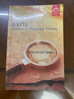 Batis - Sources in The Philippine History / Authentic - Used Book w pencil markings - complete pages